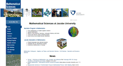 Desktop Screenshot of math.jacobs-university.de